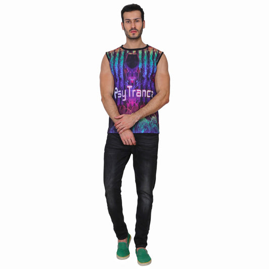 PSY-TRANCE ART | UV Reactive | Festive Fit SANDO
