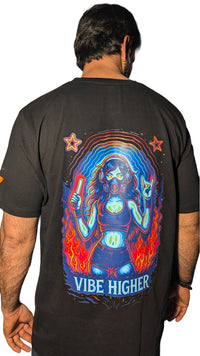 Awakening RGB Reactive Design | Bio-Washed Cotton T-Shirt