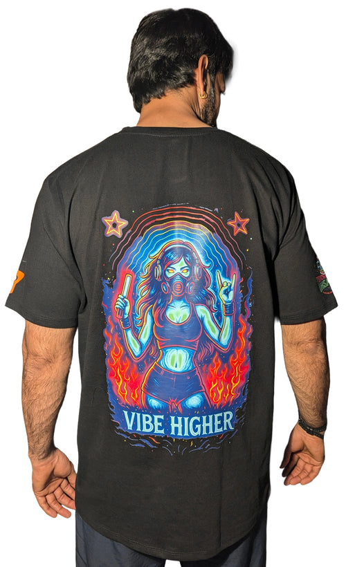 Awakening RGB Reactive Design | Bio-Washed Cotton T-Shirt