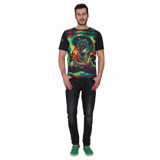 PSY SHIVA MEDITATION | UV Reactive Art | 210 GSM