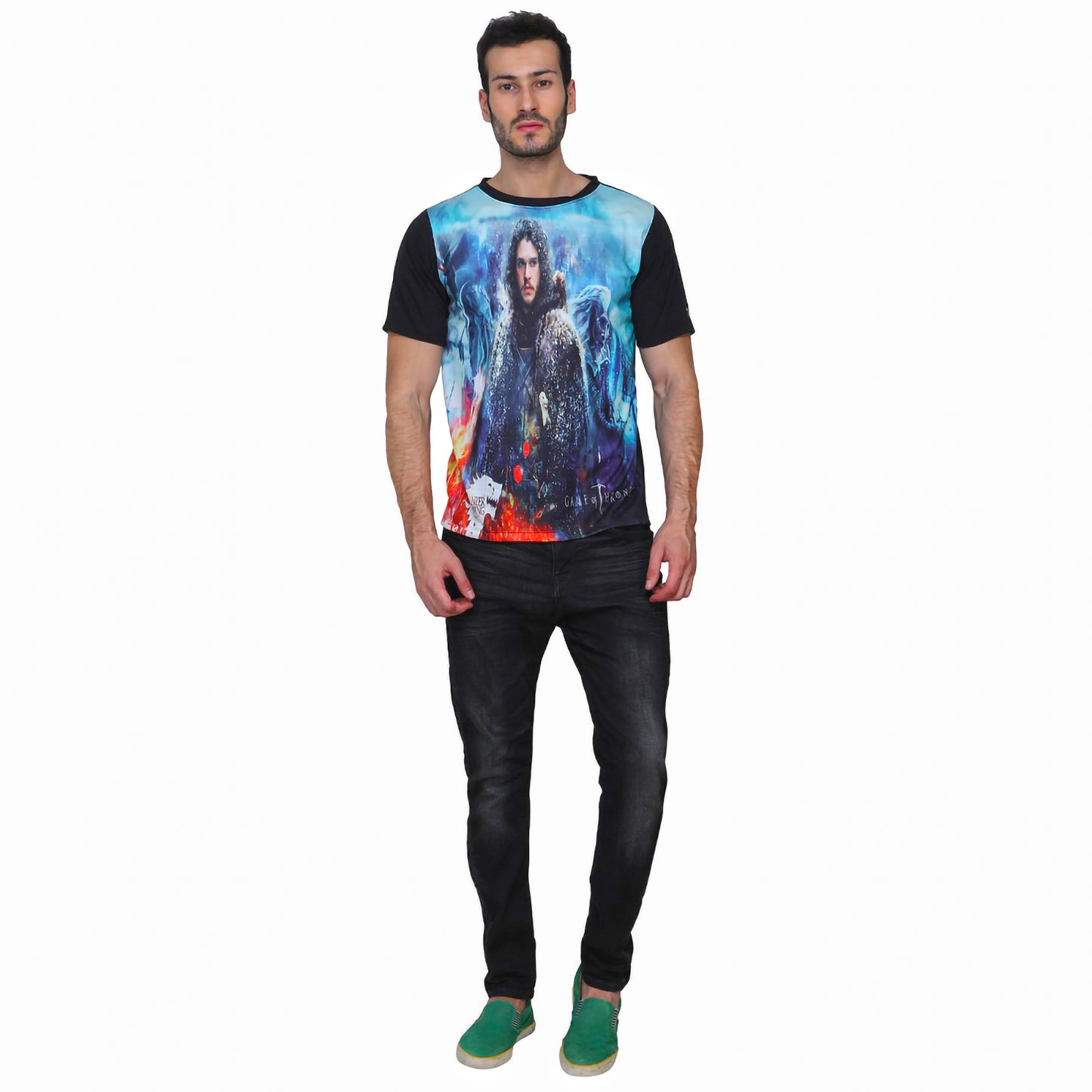 GAME-OF-THRONES | UV Reactive T-SHIRT | 210 GSM