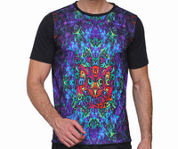Owl Intervention Portal | UV Reactive T-Shirt | 210 GSM