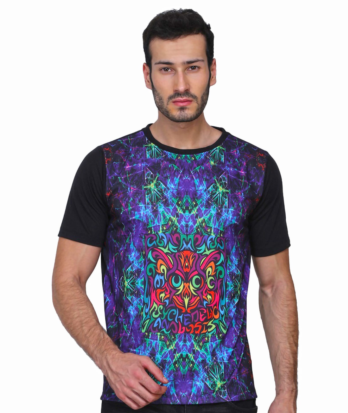 OWL INTERVENTION PORTAL | UV REACTIVE T-SHIRT | 210 GSM