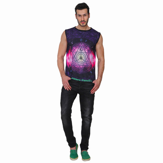TRANCE FAMILY | UV REACTIVE | FESTIVAL FIT SANDO