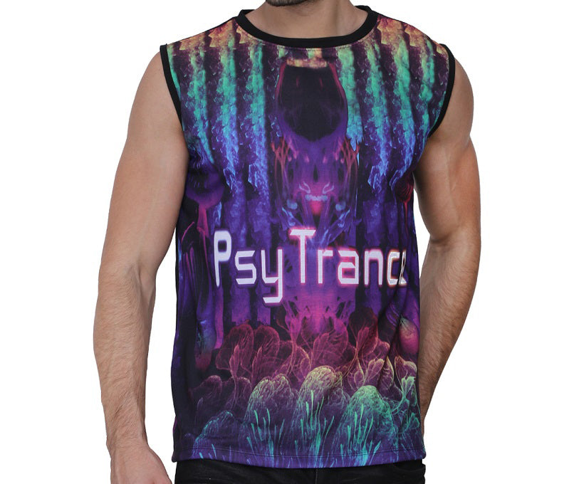 PSY-TRANCE ART | UV Reactive | Festive Fit SANDO
