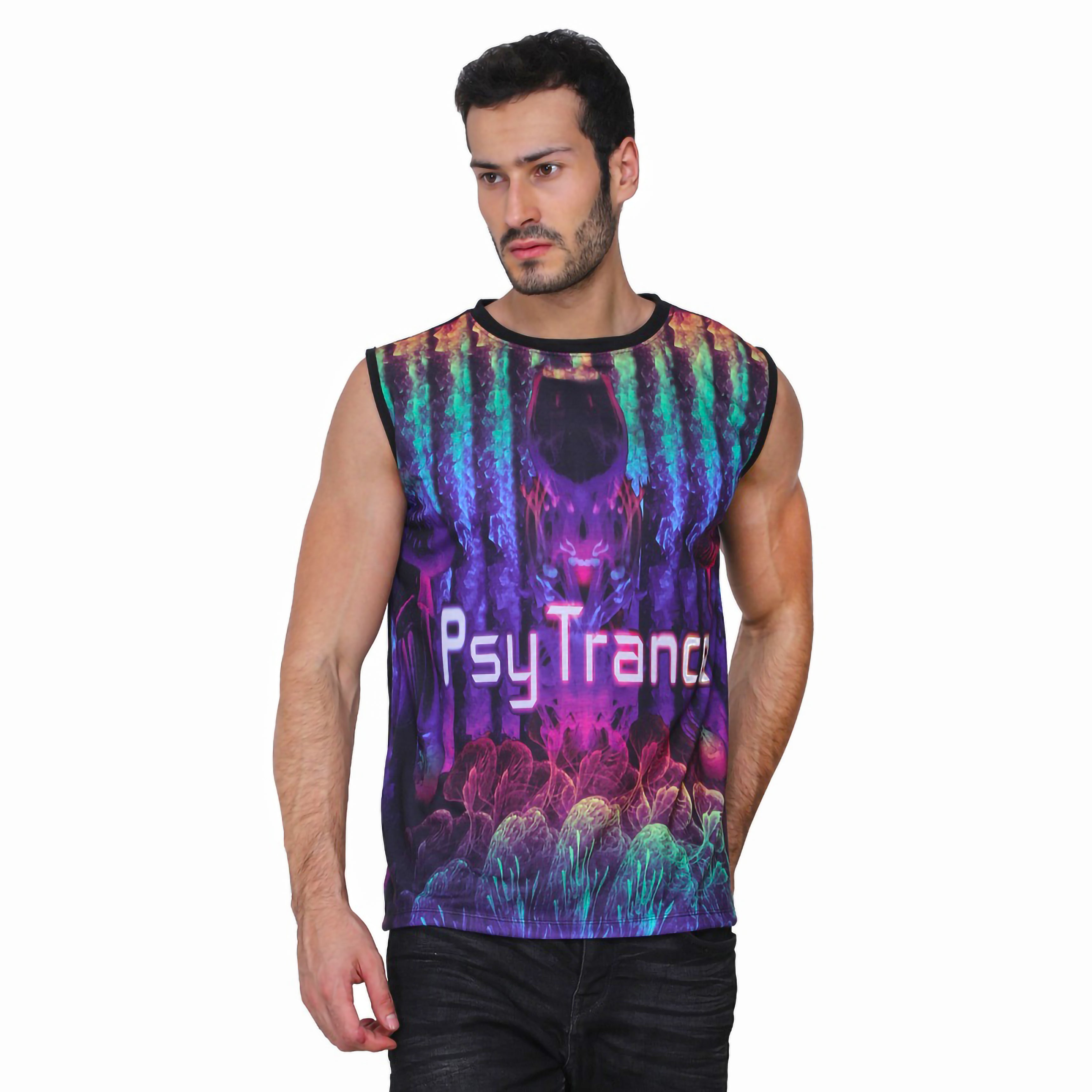 Psy Trance Art | UV Reactive Festival Fit Sando