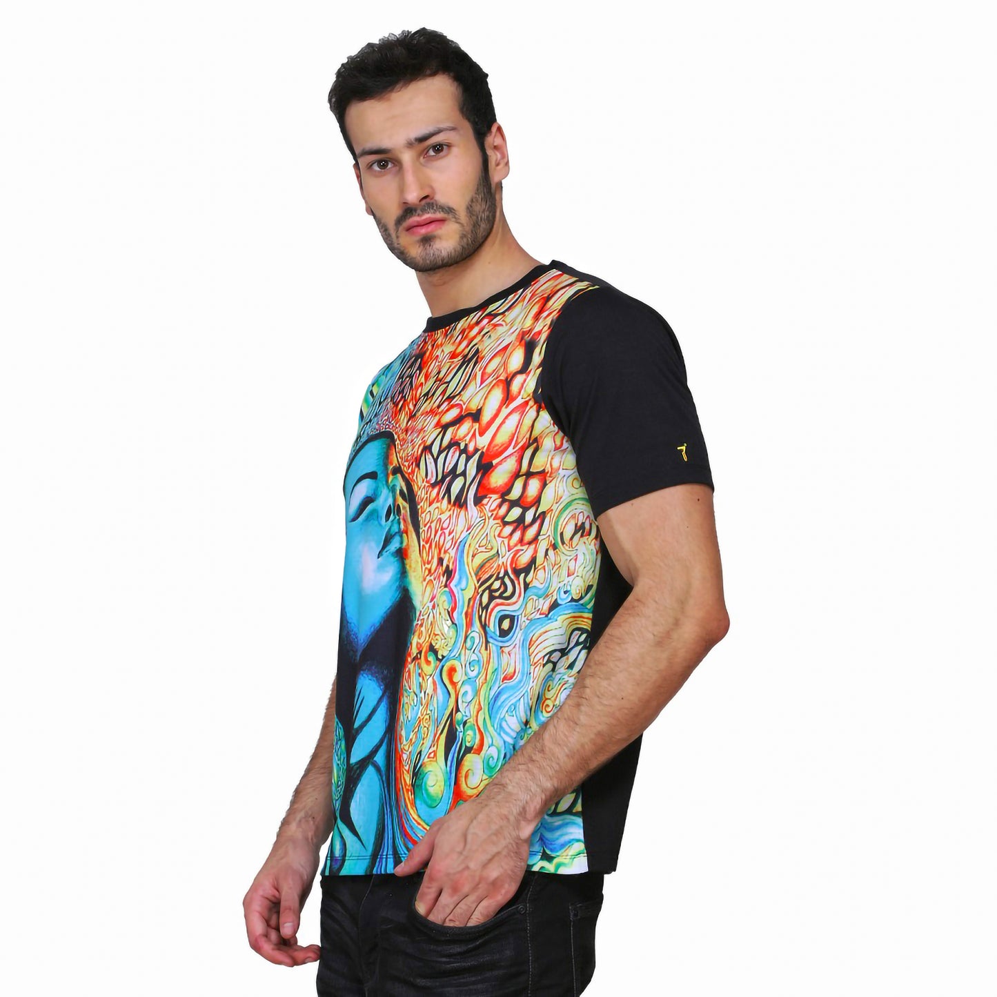 MUSIC CONNECTION PORTAL | UV REACTIVE  T-SHIRT | 210 GSM