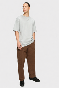 Premium Cotton Terry Oversized T-Shirt | 210 GSM Plain Essential