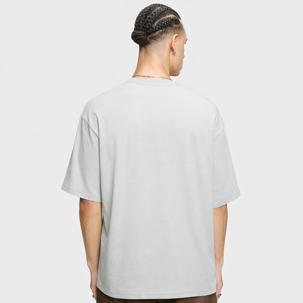 Premium Cotton Terry Oversized T-Shirt | 210 GSM Plain Essential