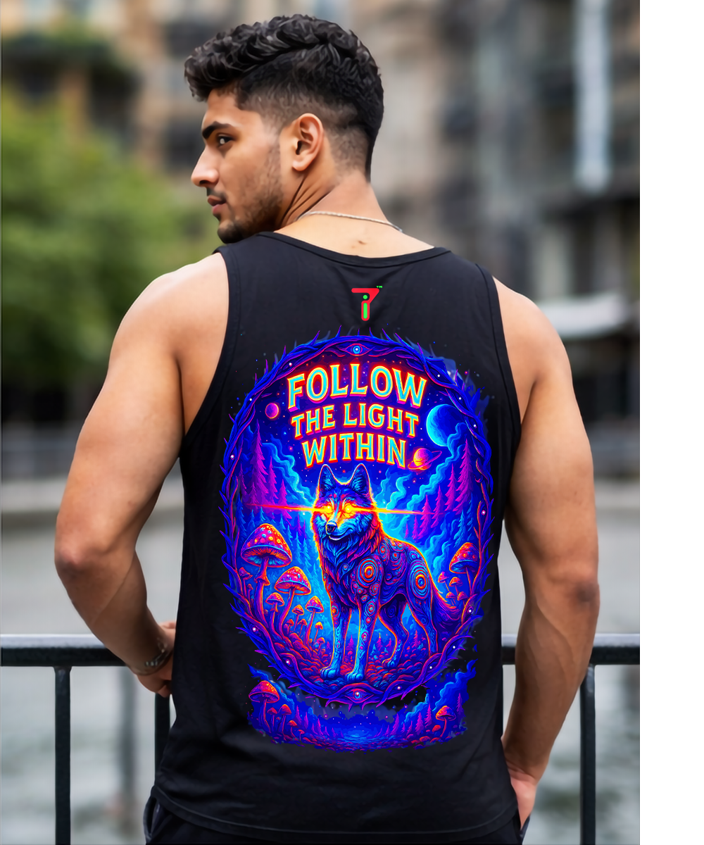 Focus | RGB Reactive Cotton Tank Top | 210 GSM
