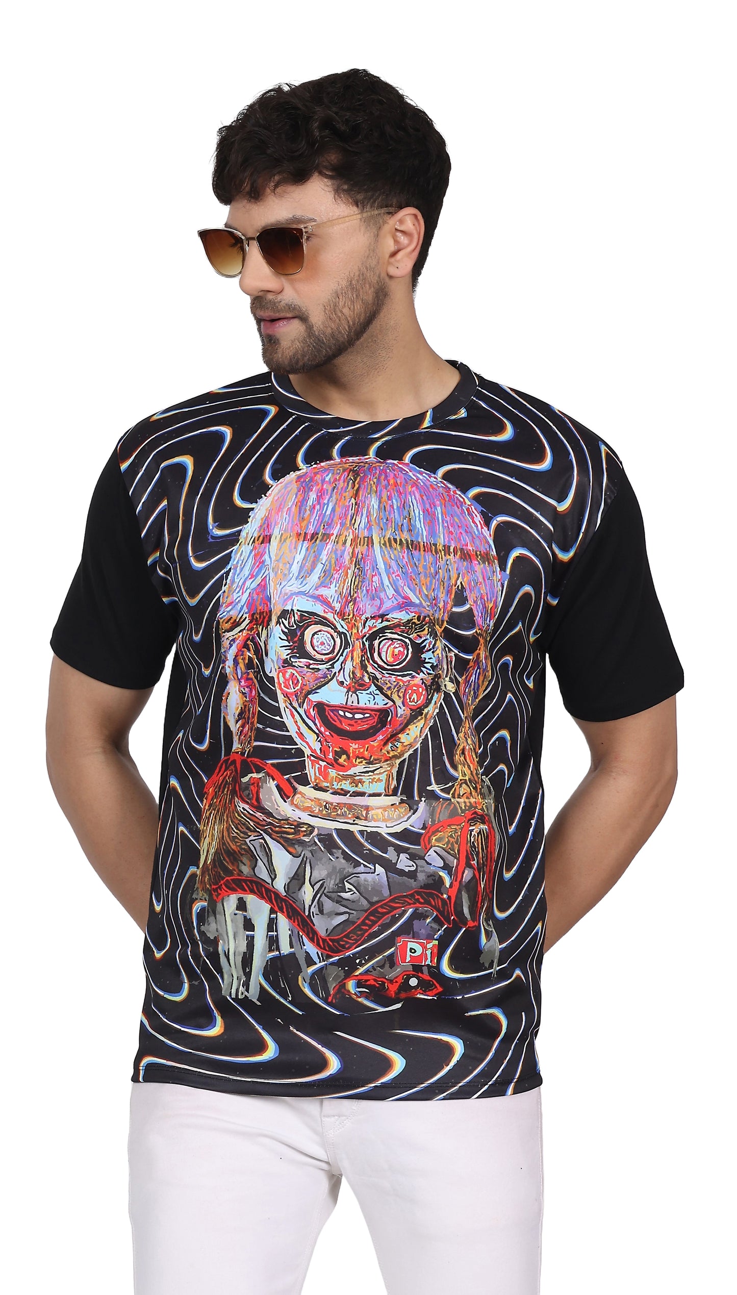 PSY ANNABELLE  |  MYSTIC PORTAL | UV Reactive ART | Unisex T-SHIRT | 210 GSM