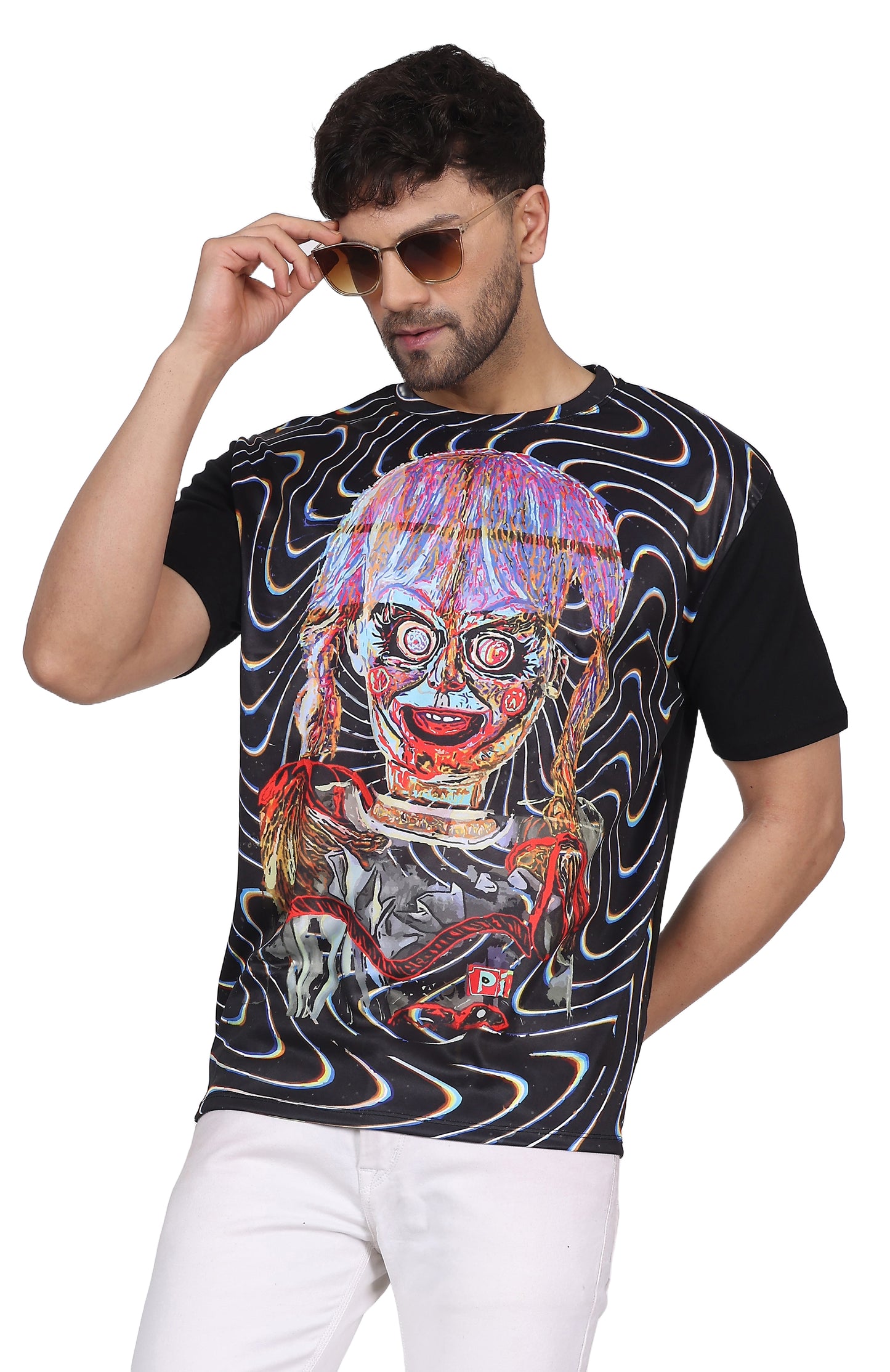 PSY ANNABELLE  |  MYSTIC PORTAL | UV Reactive ART | Unisex T-SHIRT | 210 GSM