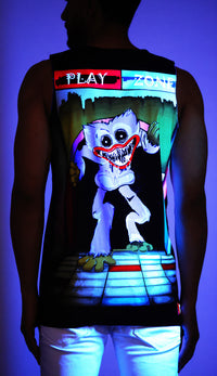 Psy Huggy Buggy Play | UV Reactive All Over Print Sando