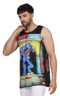 Psy Huggy Buggy Play | UV Reactive All Over Print Sando