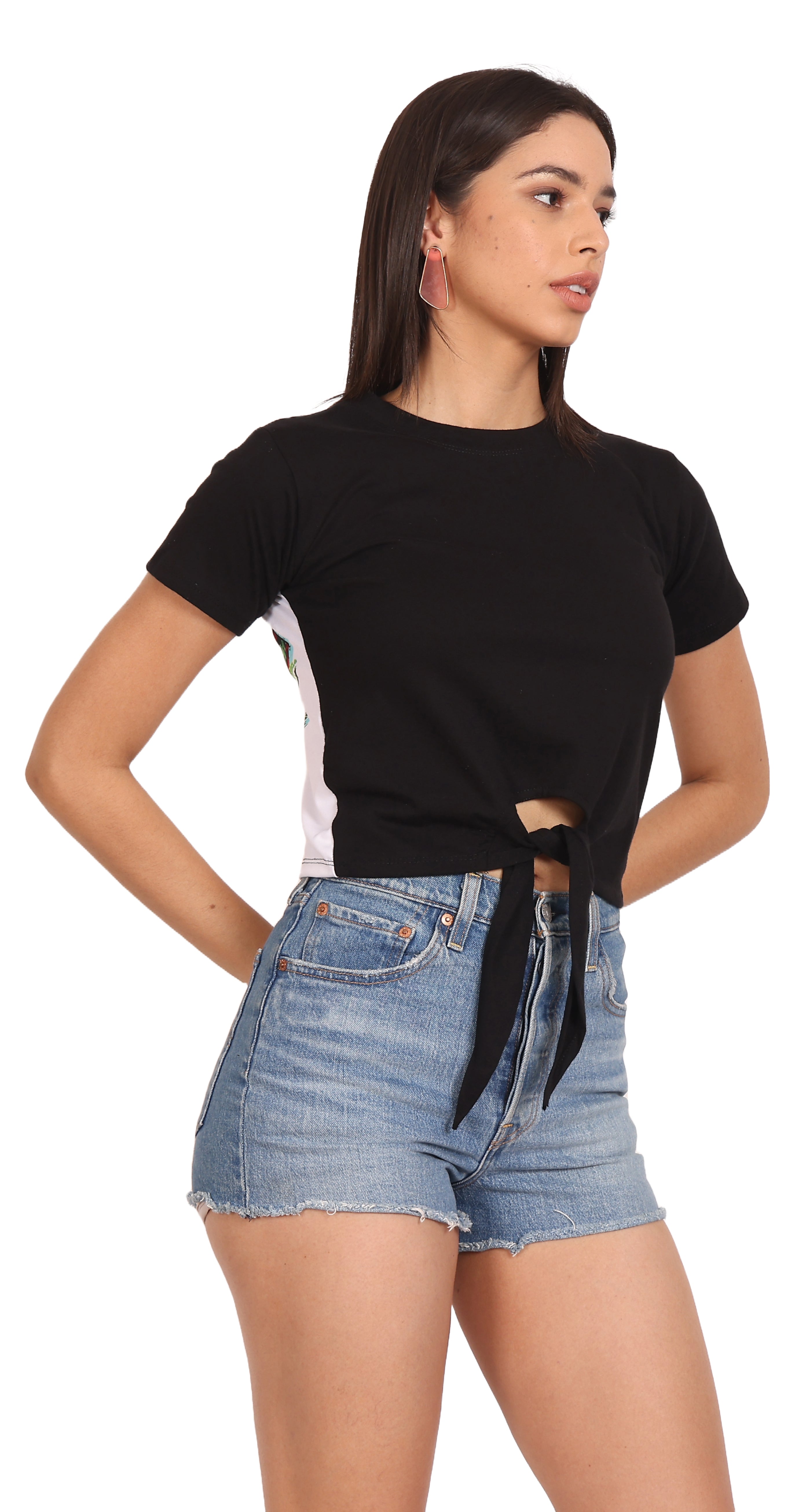 Modern Medusa | UV Reactive Crop Top | Festival & Streetwear