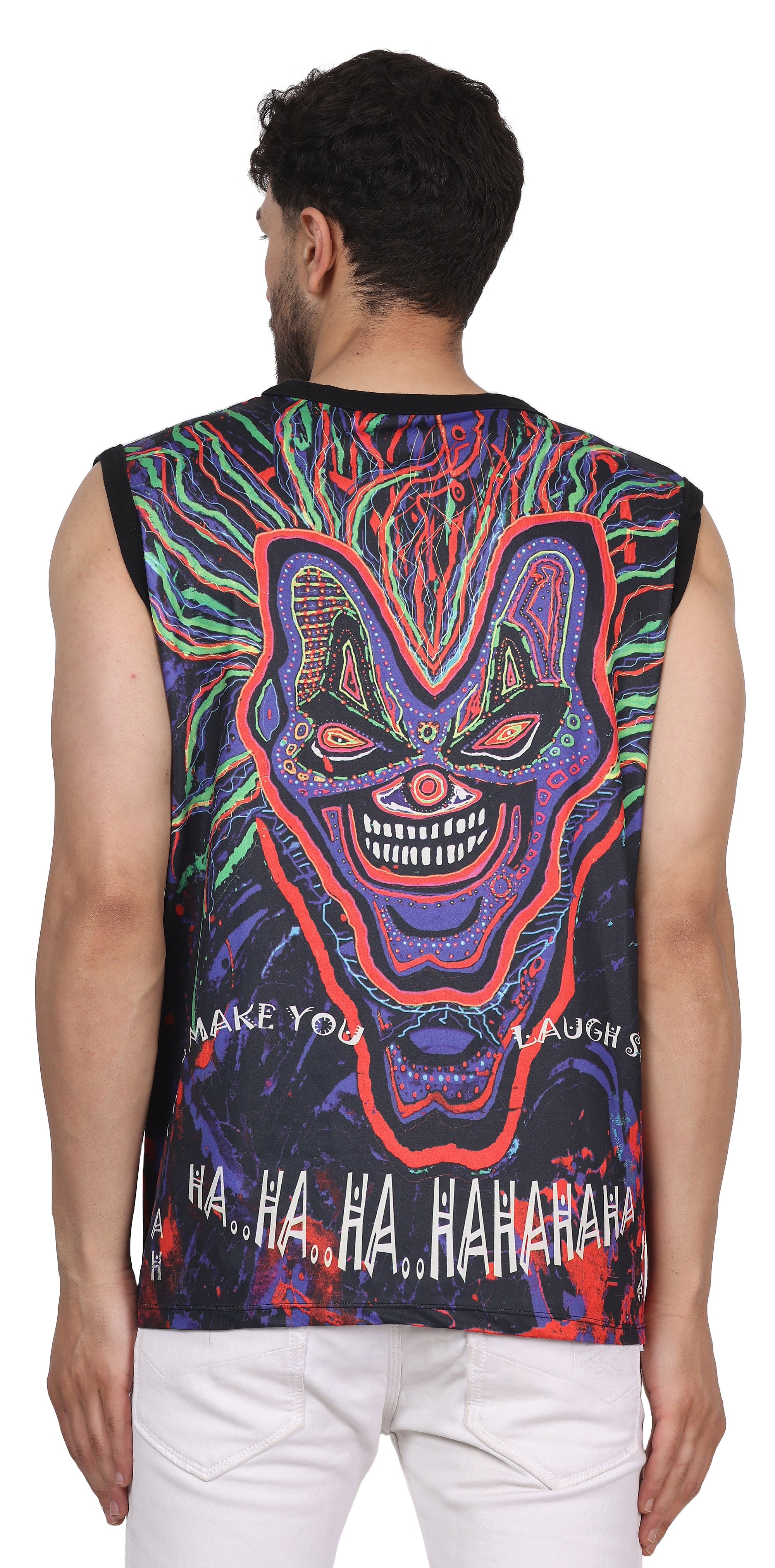 Insane Mystic Joker | UV Reactive All Over Print Sando