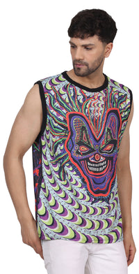 Insane Mystic Joker | UV Reactive All Over Print Sando
