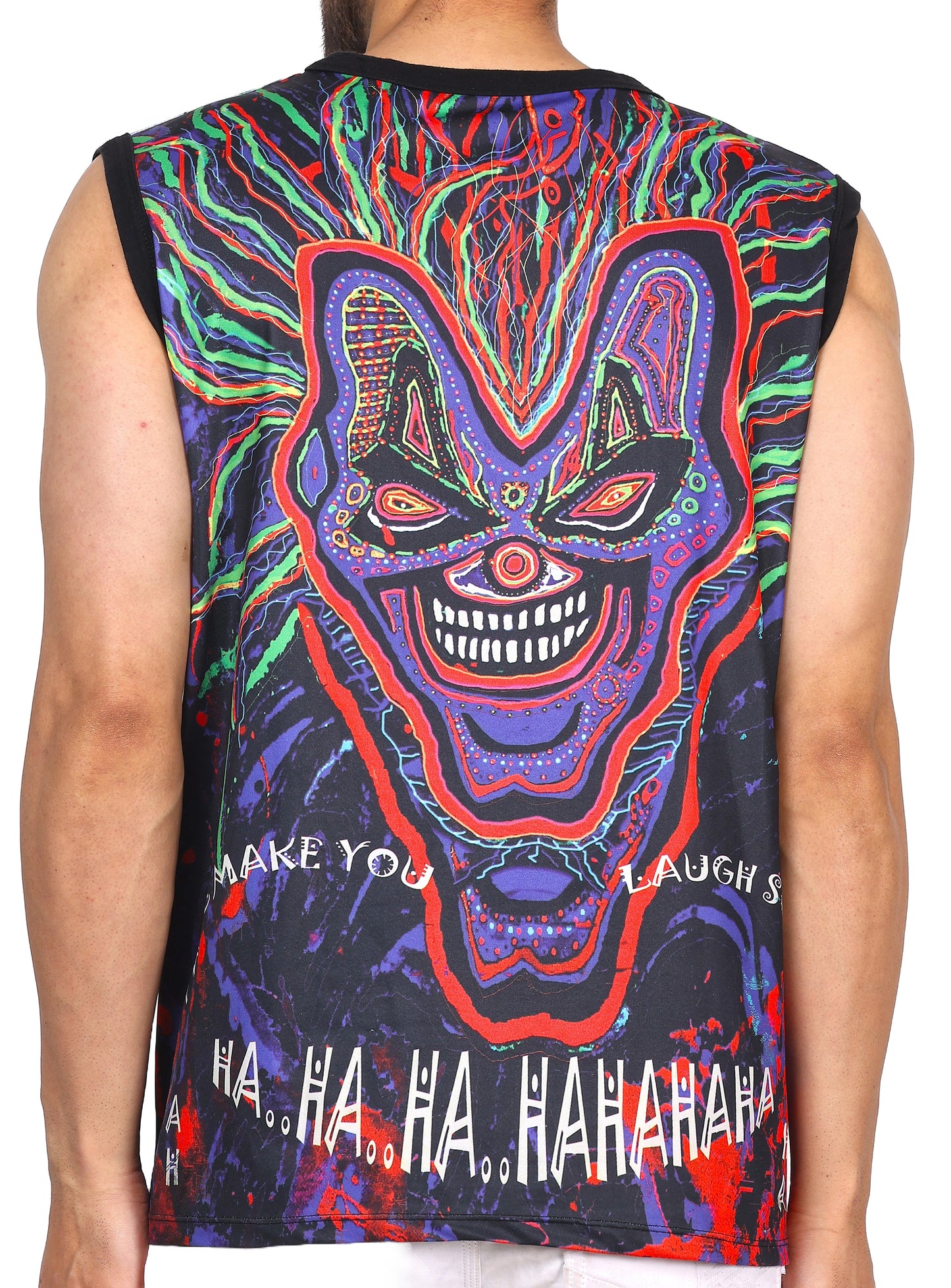 INSANE-MYSTIC JOKER | All Over Design | UV Reactive SANDO