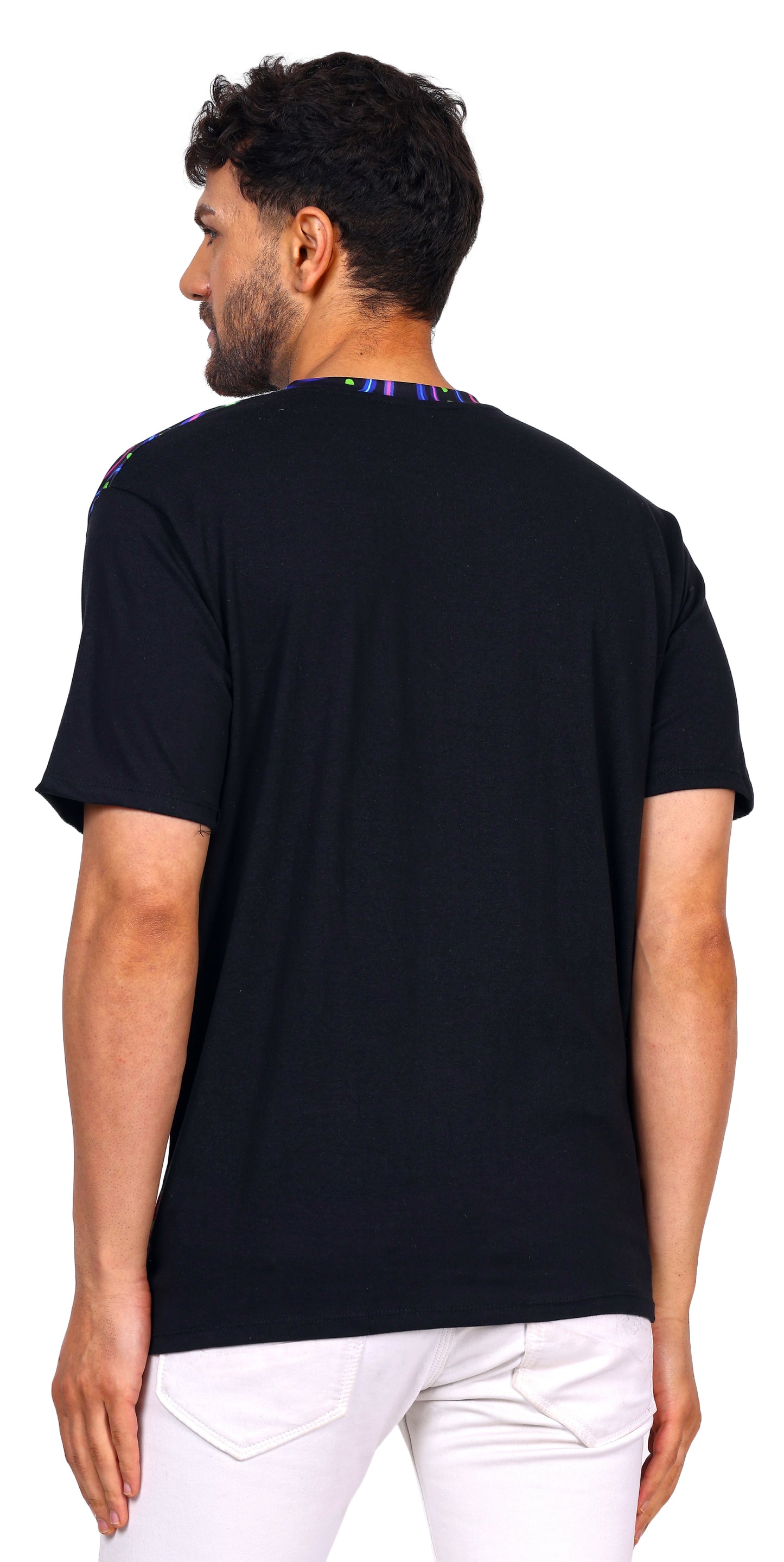 PSY NAUGTHY PEACE | UV Reactive Design | UNISEX T-shirt | 210 GSM