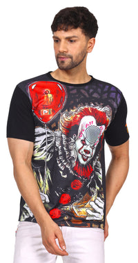 Psy Pennywise Calling | UV Reactive Unisex T-Shirt | 210 GSM