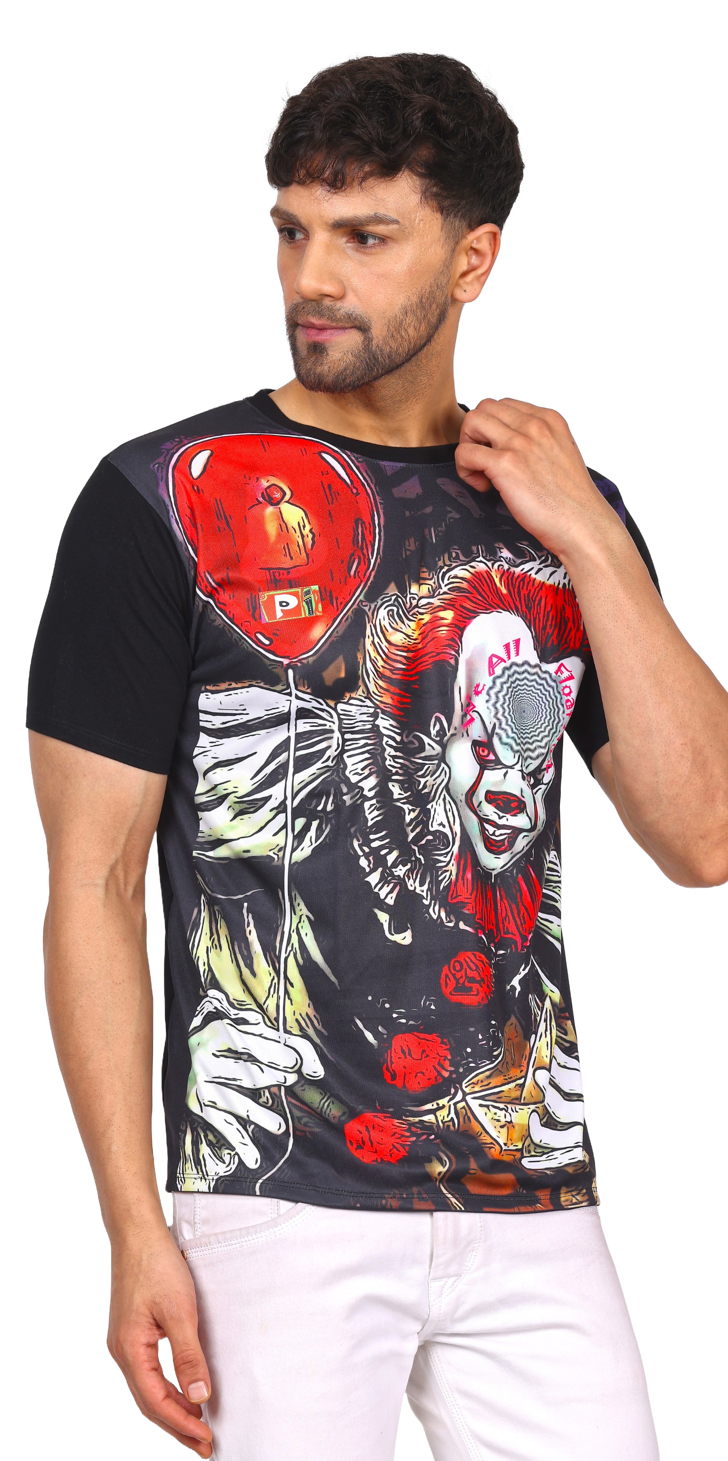 Psy Pennywise Calling | UV Reactive Unisex T-Shirt | 210 GSM