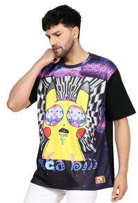 Psy Pica Thunderbolt | UV Reactive Art T-Shirt | 210 GSM