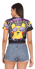 Psy Pica-Bi | UV Reactive Crop Top | Festival & Rave