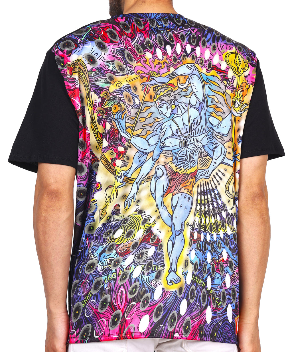 Psy Shiva Nataraj Reverse Edition | Spiritual T-Shirt | 210 GSM