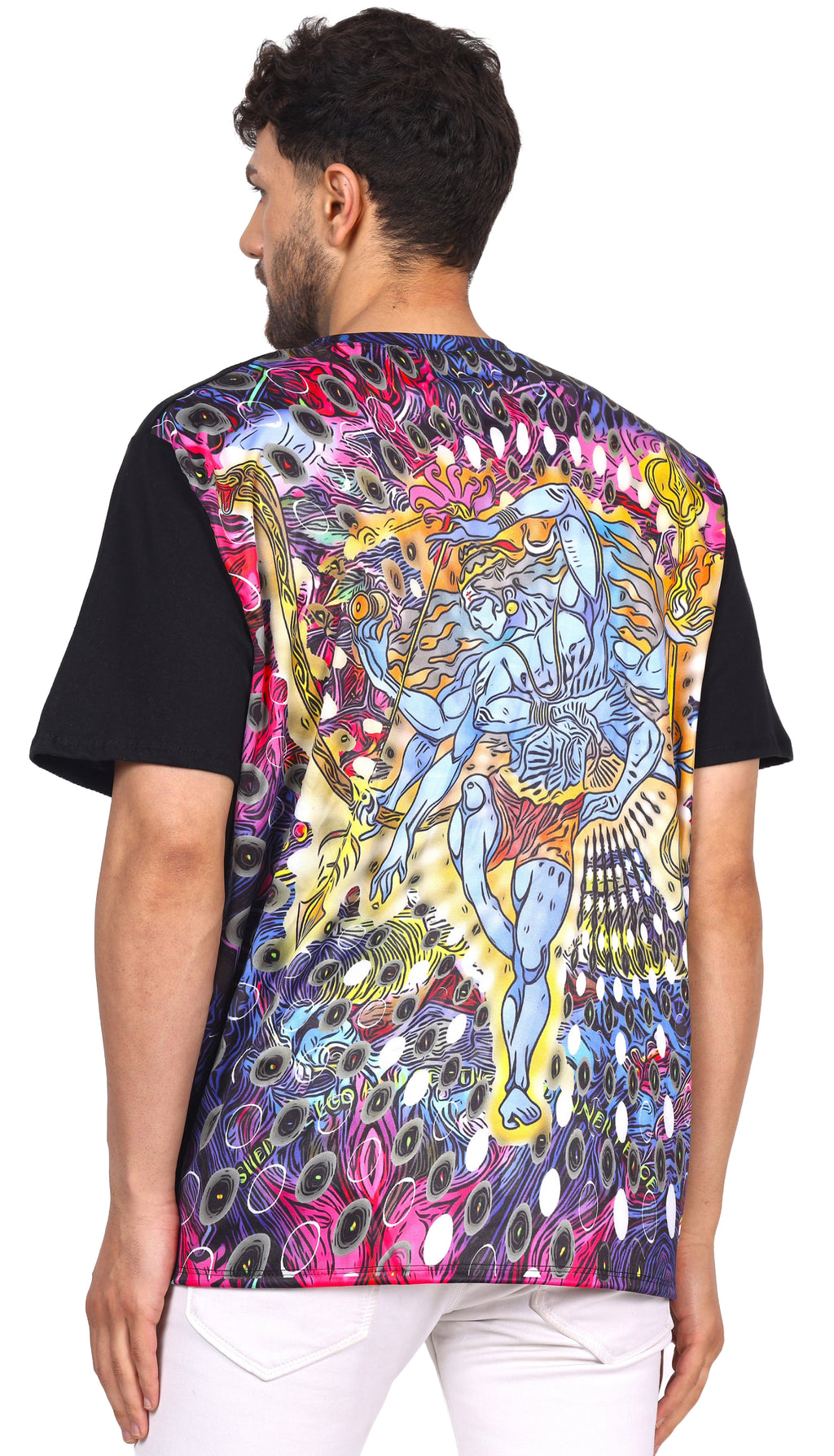 Psy Shiva Nataraj Reverse Edition | Spiritual T-Shirt | 210 GSM