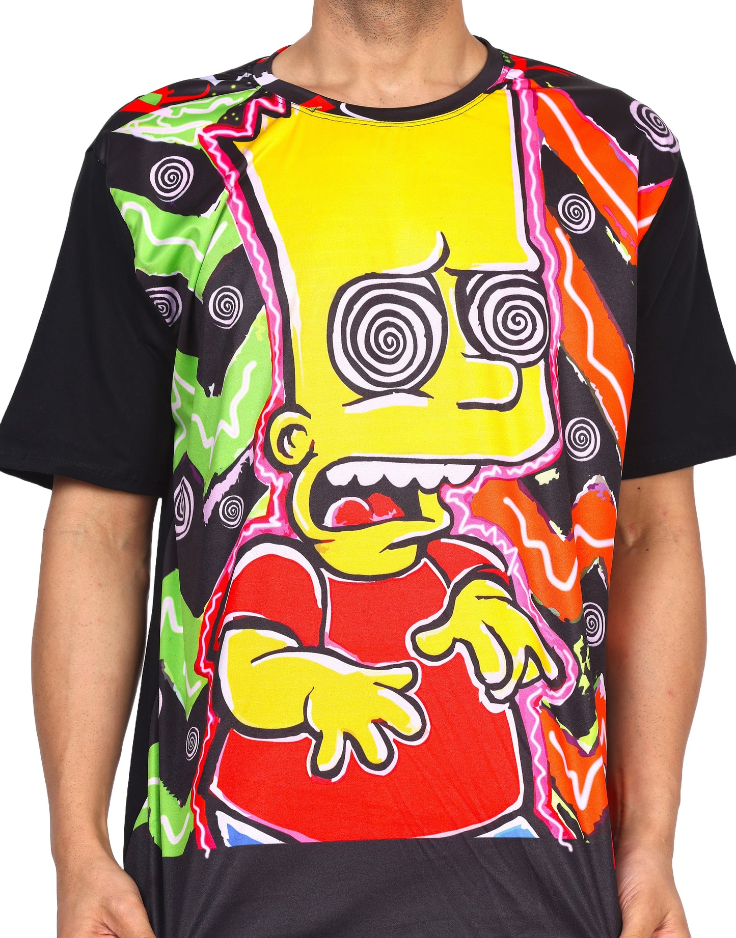 BART-TRIPPING |  UV Reactive Design |  T-shirt  | 210 GSM