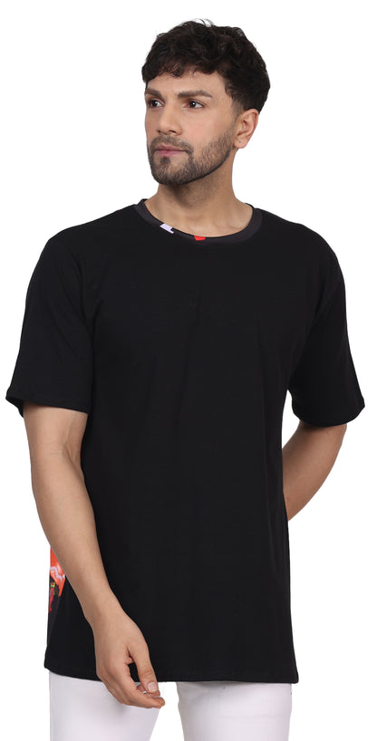 BART-SIMPSON-TRIPPING  | REVERSE | UV Reactive Design |  Party Wear T-shirt | 210 GSM