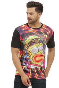 Simpson Real World Trip | UV Reactive T-Shirt | 210 GSM