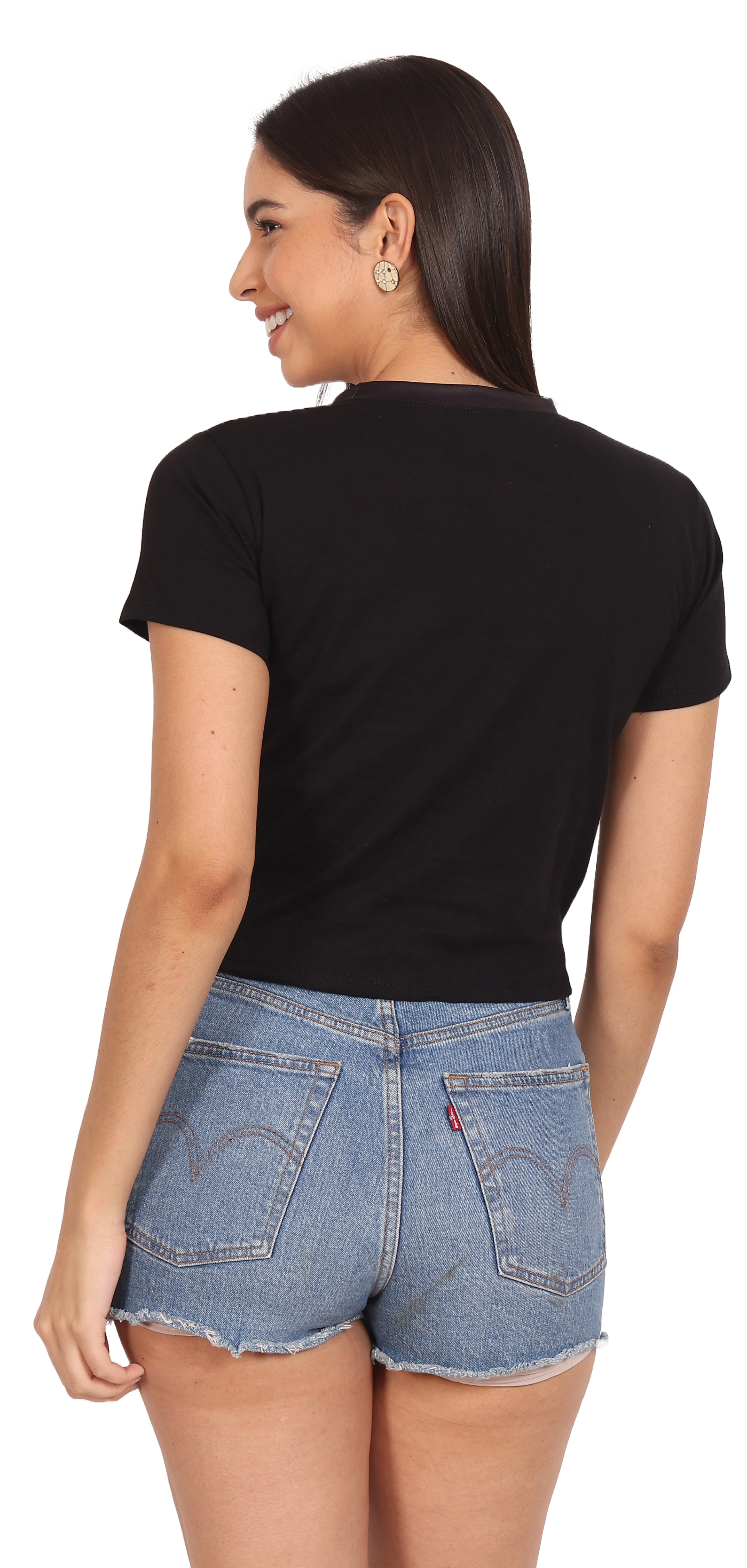 Tweety Love | UV Reactive Cute Cartoon Festival Crop Top