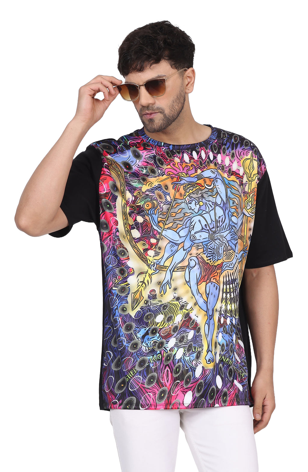 Shiva Nataraj | UV Reactive Unisex T-Shirt | 210 GSM Cotton