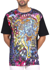 Shiva Nataraj | UV Reactive Unisex T-Shirt | 210 GSM Cotton