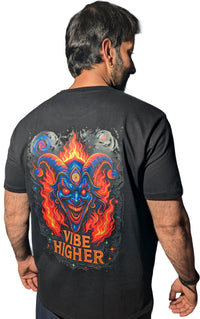 Vibe Higher Joker | RGB Motions Cotton T-Shirt | 210 GSM