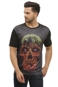 Insane Skull Art | UV Reactive Classy Fit T-Shirt | 210 GSM