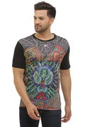 Psy Egyptian God Horus | UV Reactive Mystic T-Shirt | 210 GSM