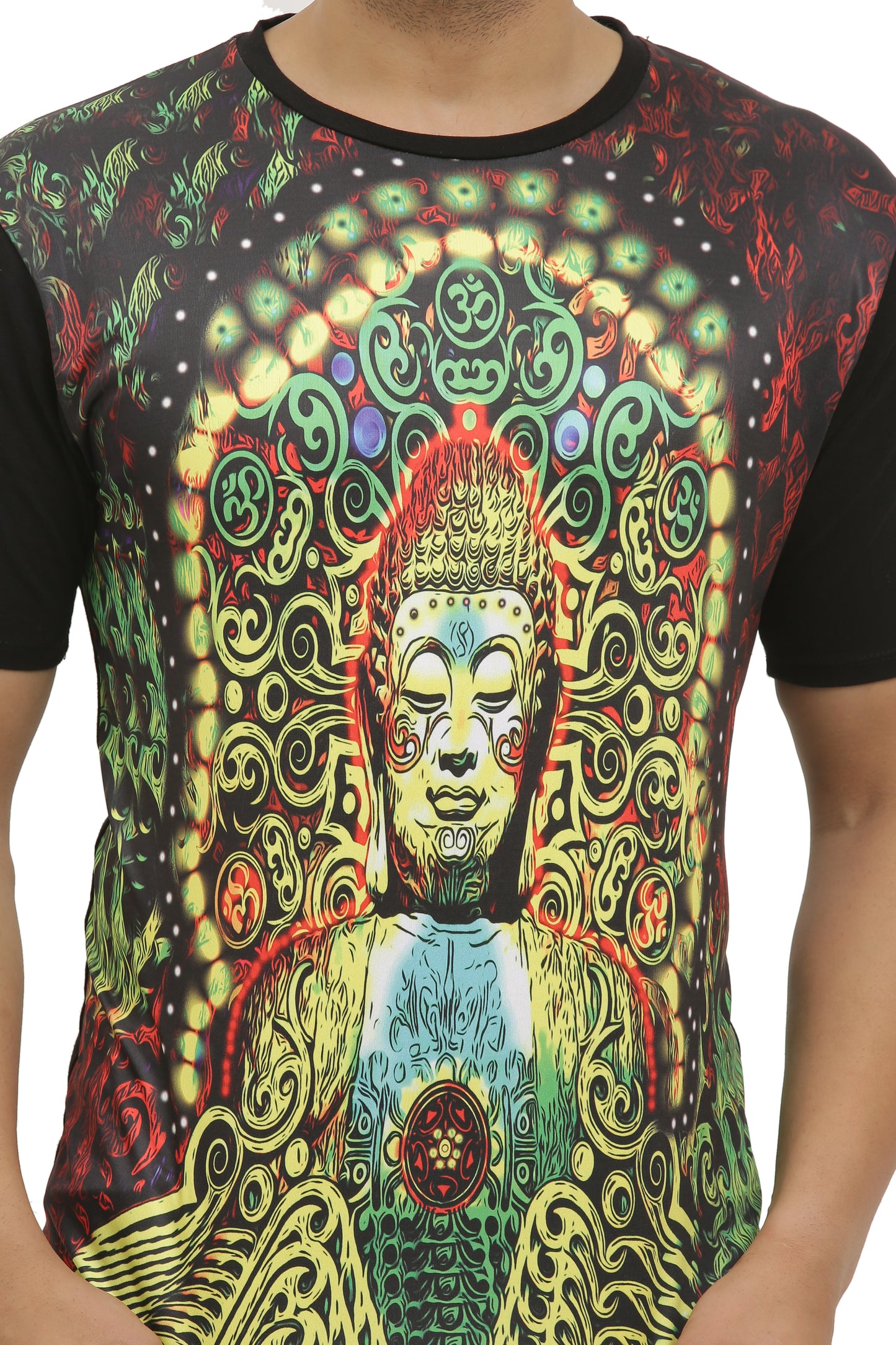 BUDDHA-PEACE-MEDITATION | SPIRITUAL JOURNEY T-SHIRT | 210 GSM