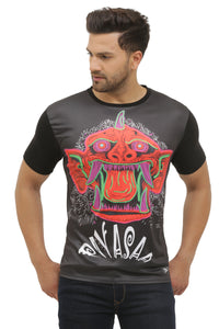 Psy Piyasa Portal | UV Reactive Dark Character T-Shirt | 210 GSM