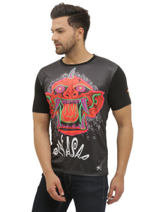 Psy Piyasa Portal | UV Reactive Dark Character T-Shirt | 210 GSM