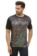 Psy Insane Space Art | UV Reactive T-Shirt | 210 GSM