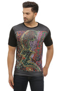 Shamanic Sacred Faces | UV Reactive Art T-Shirt | 210 GSM
