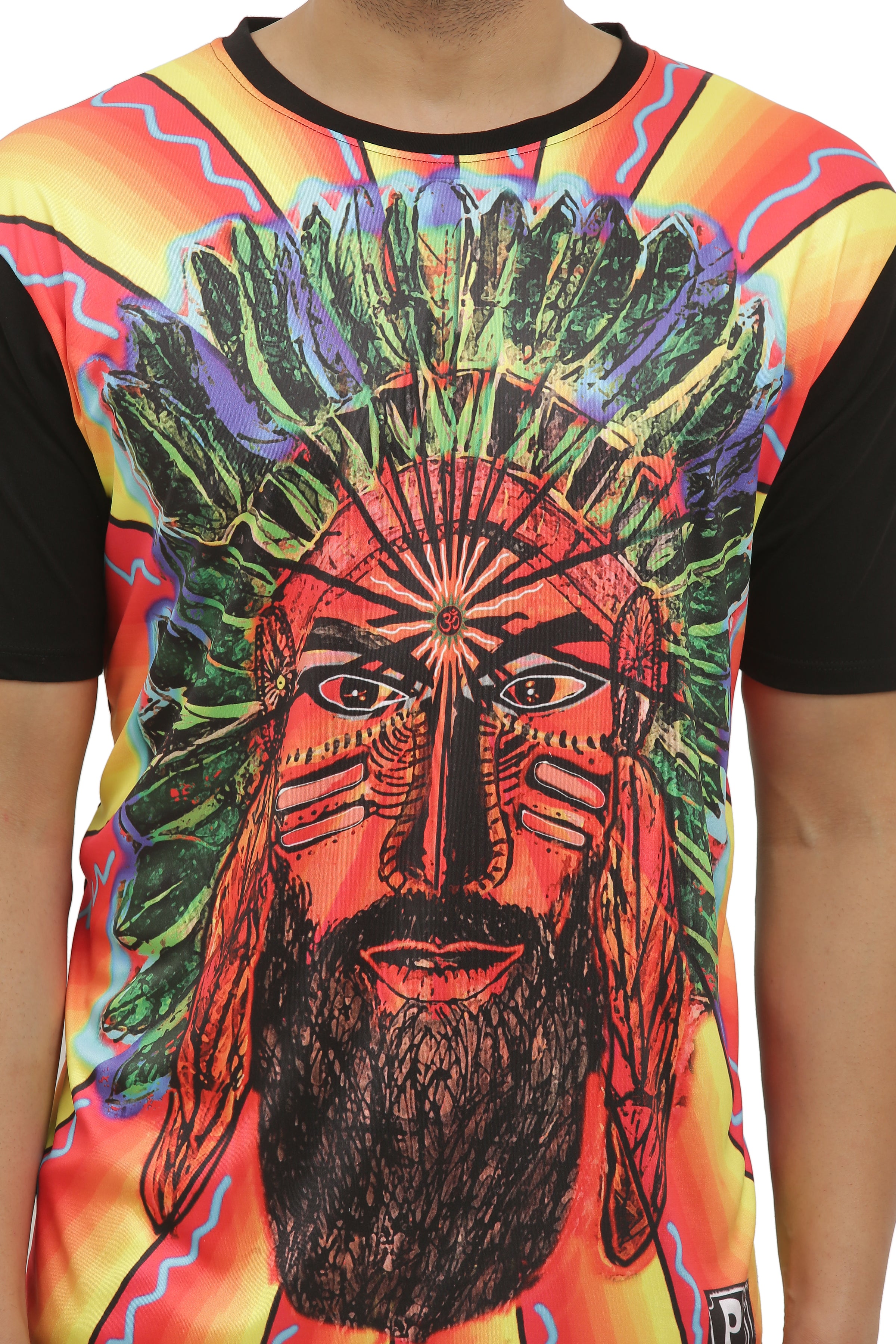 Insane Tantra Warrior | UV Reactive Classy Fit T-Shirt | 210 GSM