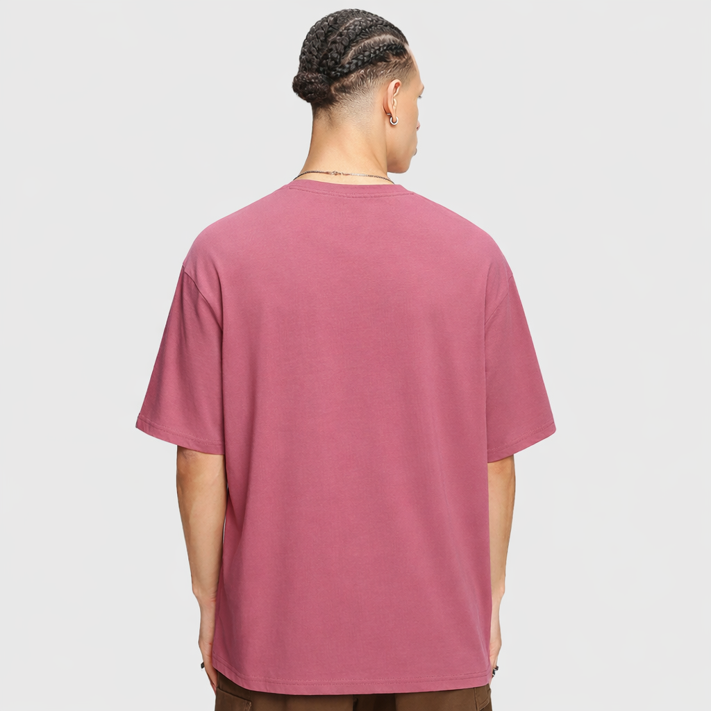 Premium Cotton Terry Oversized T-Shirt | 210 GSM Plain Essential
