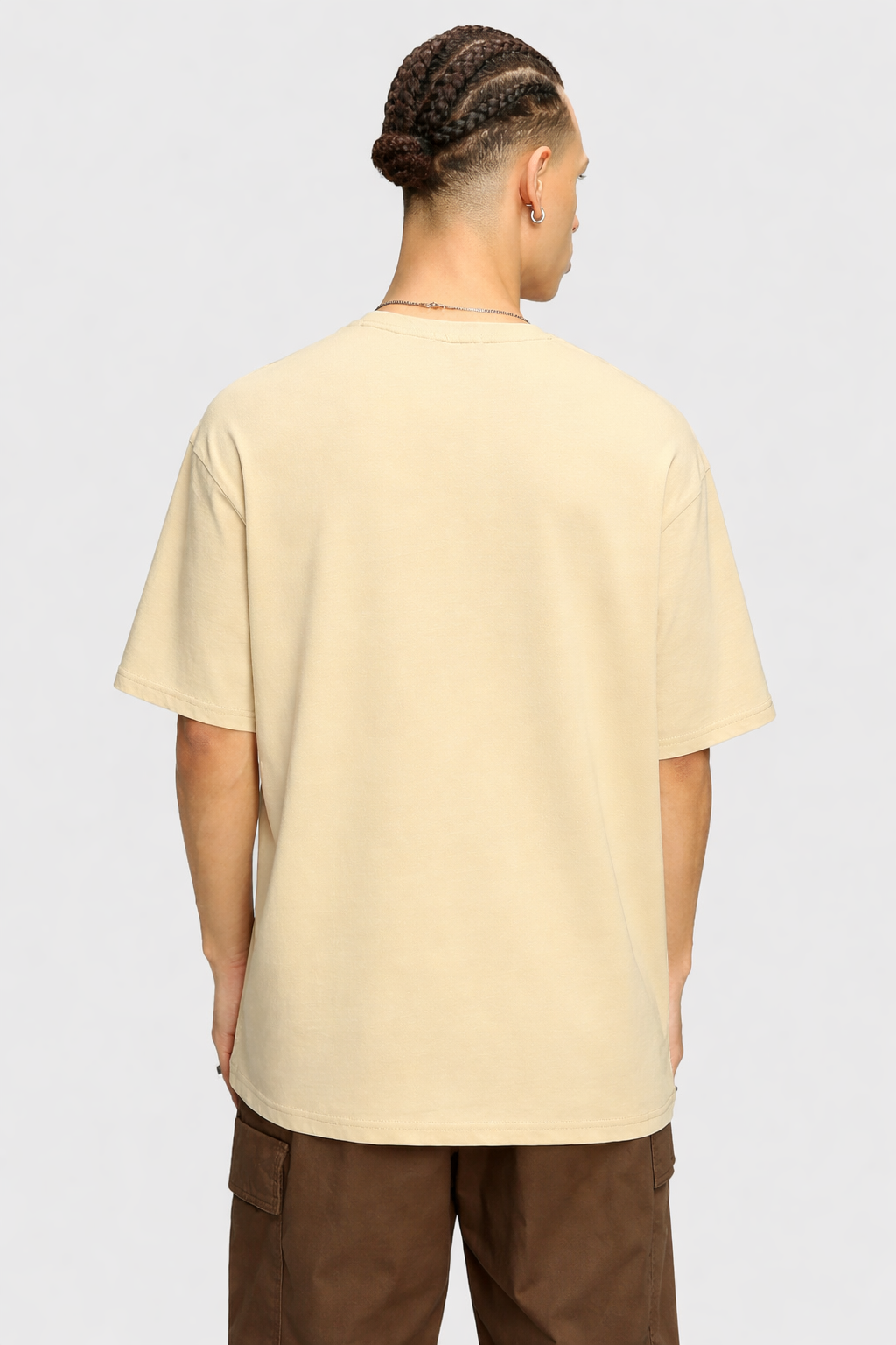 Premium Cotton Terry Oversized T-Shirt | 210 GSM Plain Essential