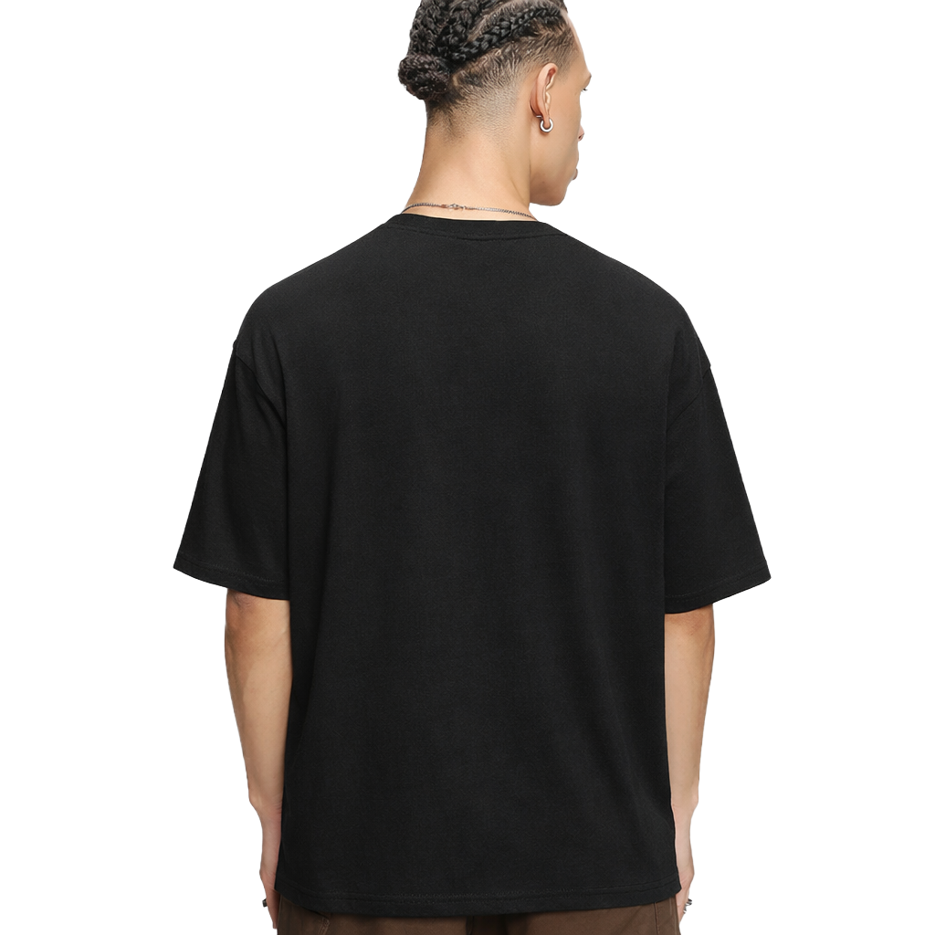 Focus | Oversized Graphic Print Cotton T-Shirt