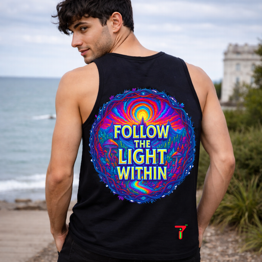 Explore The World Graphic Tank Top | 210 GSM Cotton | UVFIED