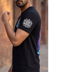 Shiva Cosmos | RGB Reactive Bio-Washed Cotton T-Shirt | 210 GSM