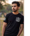 Shiva Cosmos | RGB Reactive Bio-Washed Cotton T-Shirt | 210 GSM